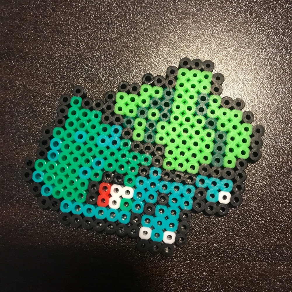 Bulbasaur Keychain Beads